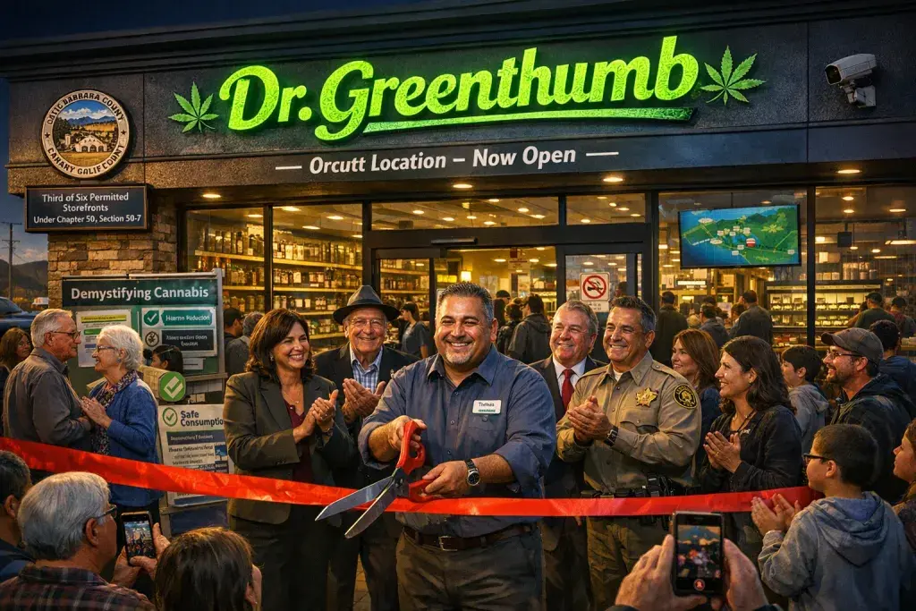Dr. Greenthumb Opens Third Approved Cannabis Dispensary in Santa Barbara County