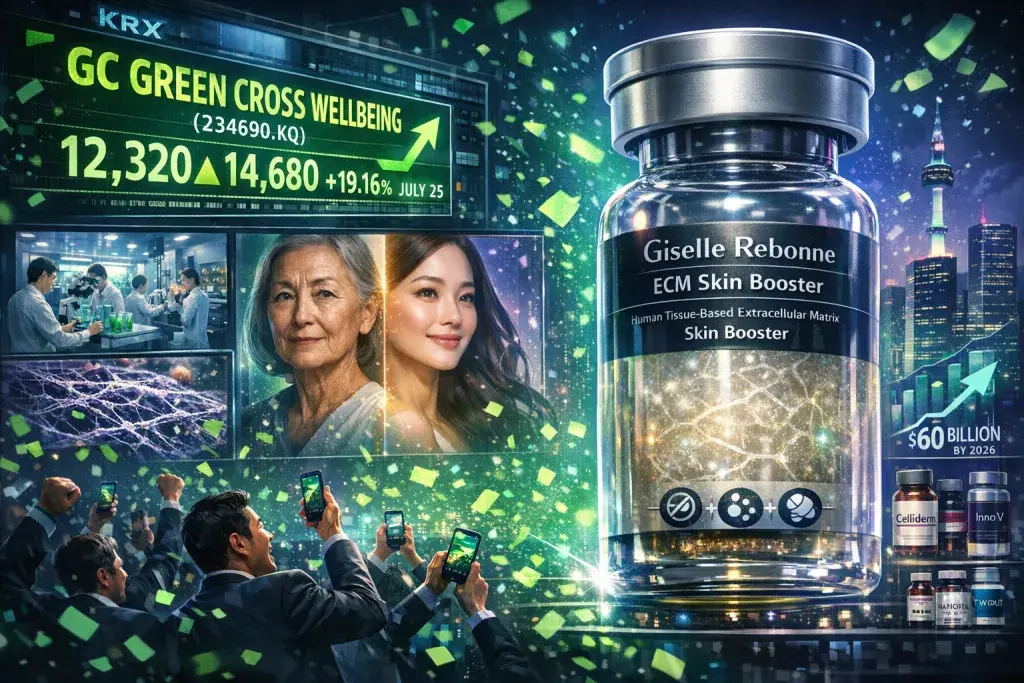 GC Green Cross Wellbeing Shares Surge 19% on ECM Skin Booster Launch