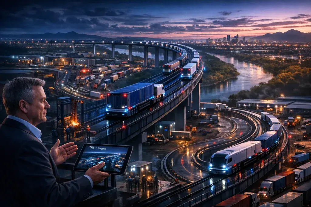 Green Corridors Accelerates Prototypes for Elevated Freight Bridge at Laredo Border