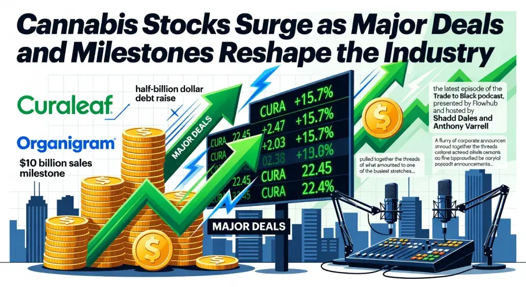 Cannabis Stocks Surge as Major Deals and Milestones Reshape the Industry