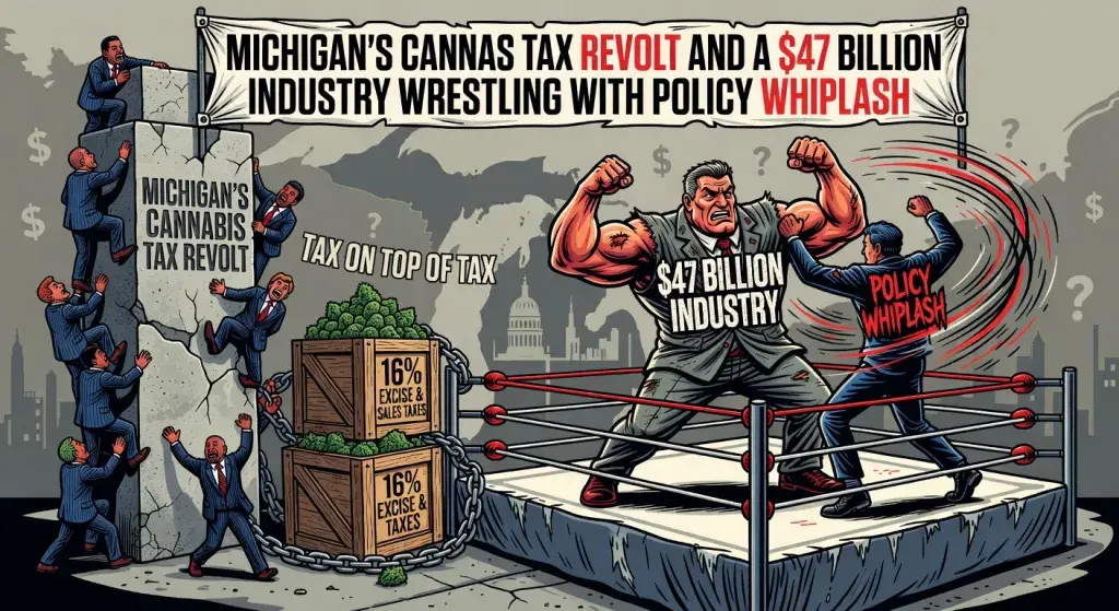Michigan's Cannabis Tax Revolt and a $47 Billion Industry Wrestling With Policy Whiplash