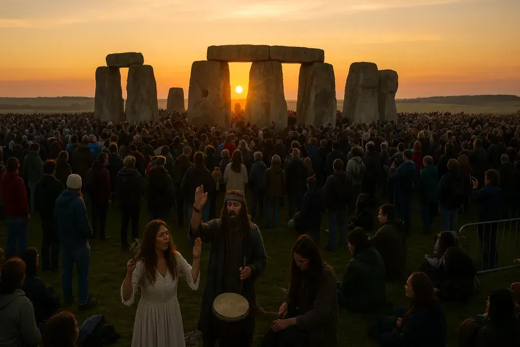 Stonehenge Draws Over 20,000 Visitors at Summer Solstice, Raising Crowd and Site Management Questions