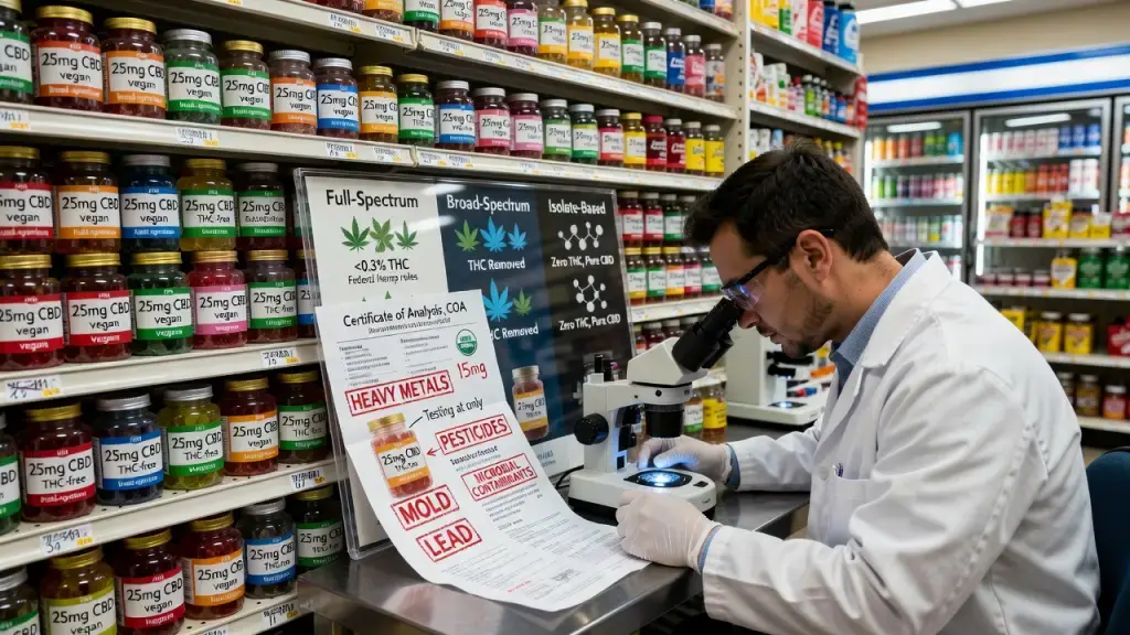 CBD Gummy Market Tests Buyers With Uneven Labeling and Quality