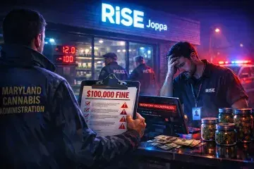 Maryland Cannabis Agency Fines RISE Joppa $100,000 for Repeated Sales and Inventory Violations