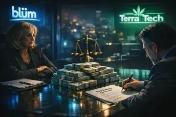 Terra Tech Settles Lawsuit with Blüm Co-Owner for $6.3 Million