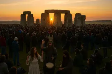 Stonehenge Draws Over 20,000 Visitors at Summer Solstice, Raising Crowd and Site Management Questions